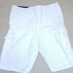 White Beverly Hills Polo Club cargo shorts